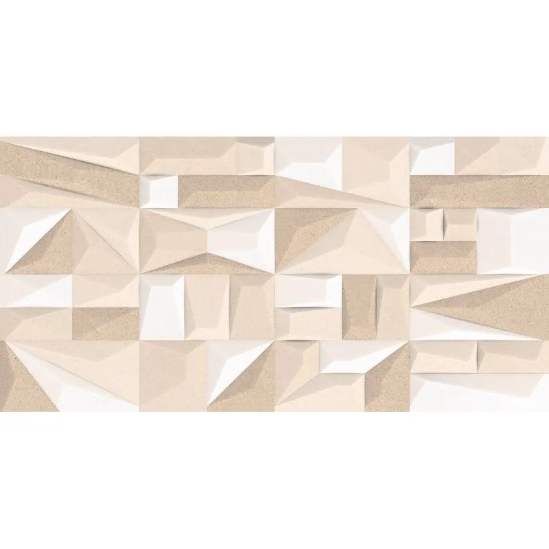 Revestimento Monts Plus Bege Acetinado 38X75cm Caixa com 2,00 m² Bold Royal Grés