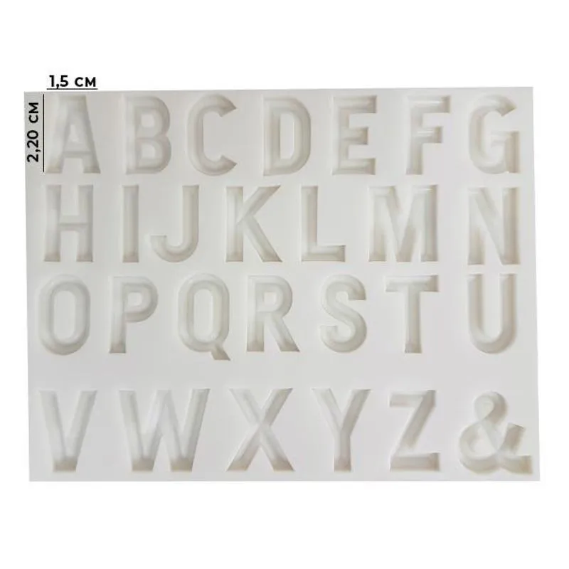 Molde Letras Em 3D Pasta Artesanato