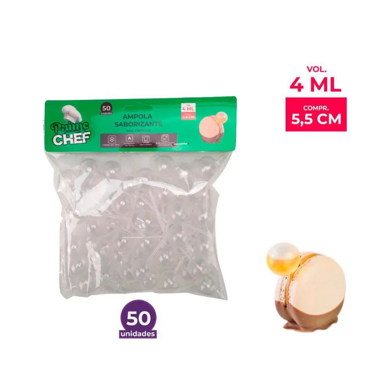 Ampola Saborizante Esfera 4ml - 50unid - Gmepp4