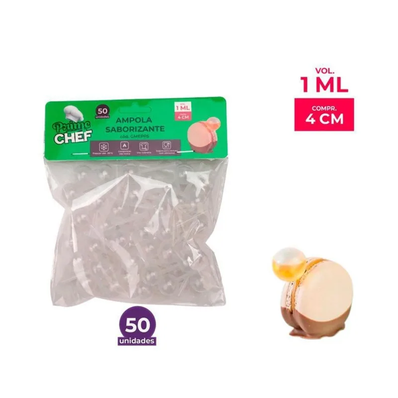Ampola Saborizante Esfera 1Ml - 50Unid - Gmepp5