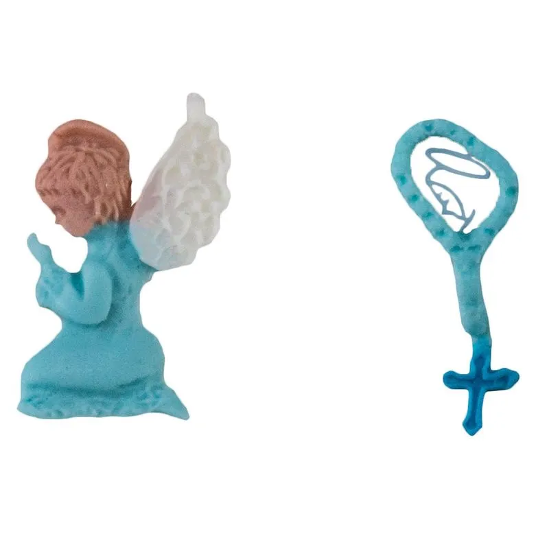 Molde Anjo Rezando E Terço - Gmezn1254