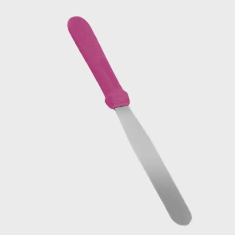 Espatula Reta Inox 30cm Pink Prime Chef