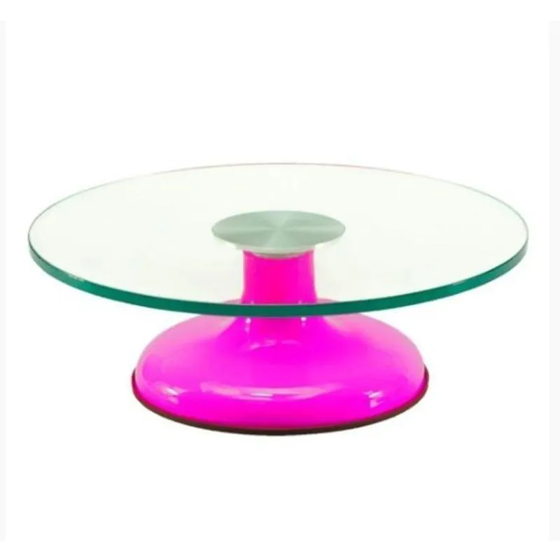 Bailarina De Vidro Rosa Uva 30cm Em Vidro Prime Chef