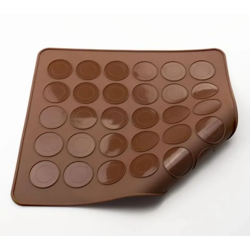 Tapete De Silicone E Fibra De Vidro Macarons 42x29