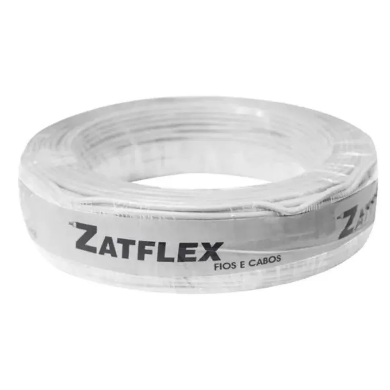 Fio Cabo Elétrico Flex 4,0mm 750v Br Rolo 100metros Zatflex