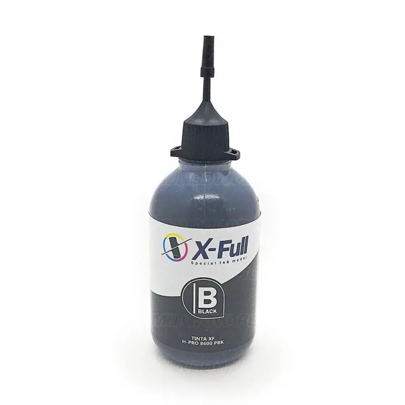 Tinta Pigmentada Compatível Xf H-pro Para Impressora 8000/ 8100/8500/8600/ X451dw/ X551dw/ X476dw/ X576dw ~ 100ml / Pret