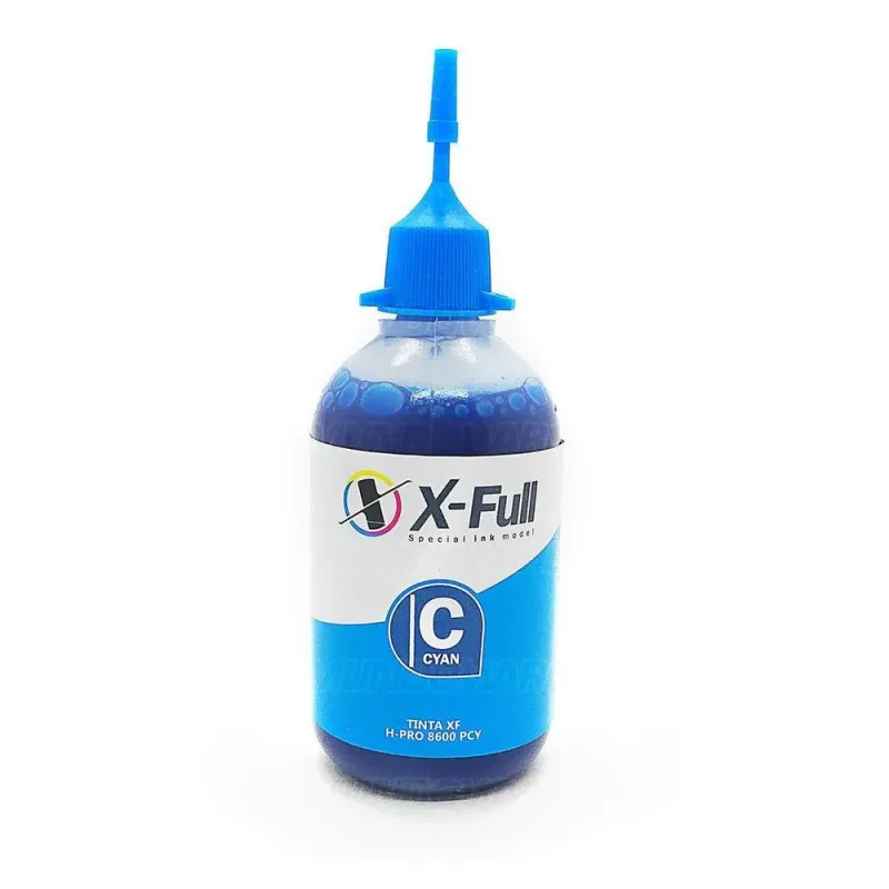 Tinta Pigmentada Compatível Xf H-pro Para Impressora 8600/ 8000/ 8100/ 8/ 8600/ X451dw/ X551dw/ X476dw/ X576dw -100ml /