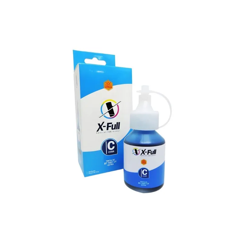 Tinta X-Full Compativel T601 Corante Ciano 50Ml Ultra