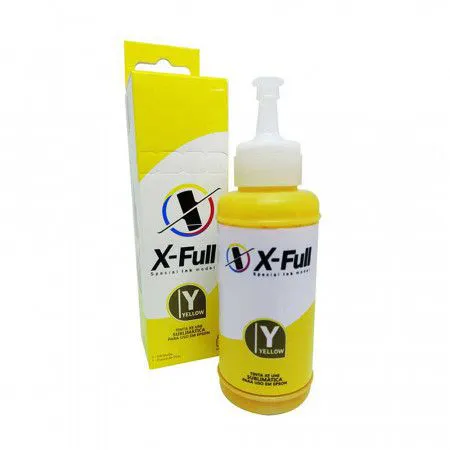 TINTA PARA EPSON SUBLIMÁTICA UNIVERSAL XFULL YELLOW -100ML