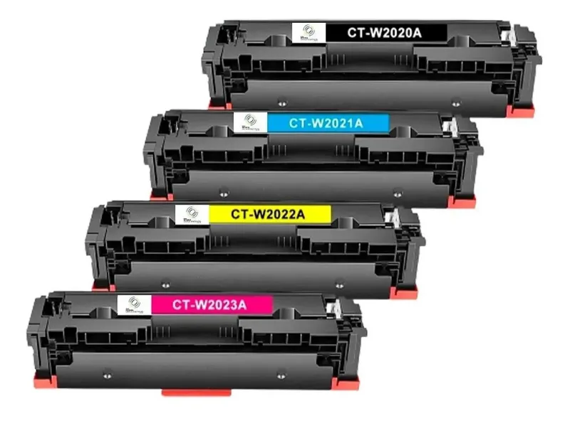 Kit Toner 414x W2020x W2021x W2022x W2023x M454 M479 sem chip
