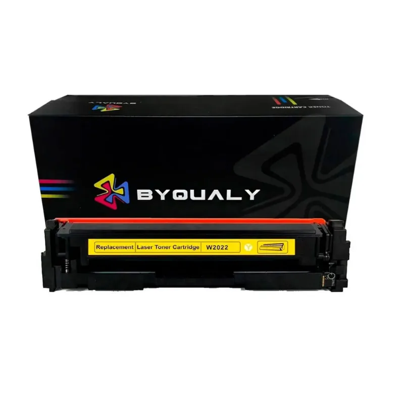 Toner compativel hp W2022 byqualy sem chip - amarelo