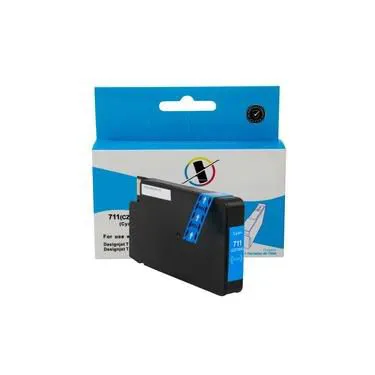cartucho para HP 711 ciano CZ130A PLOTTER T120 T520 T130 CQ891A CQ890A CQ893A compativel 29ML marca X-Full