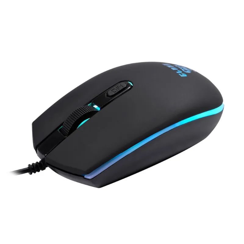 Mouse Confortável Led Rainbow 3600Dpi Jungle CL-MJ003 Clanm