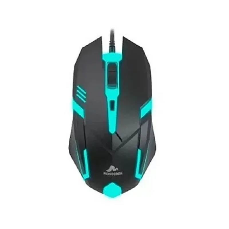 Mouse Gamer Com Fio MN810 Preto Dpi 1600 Monocron