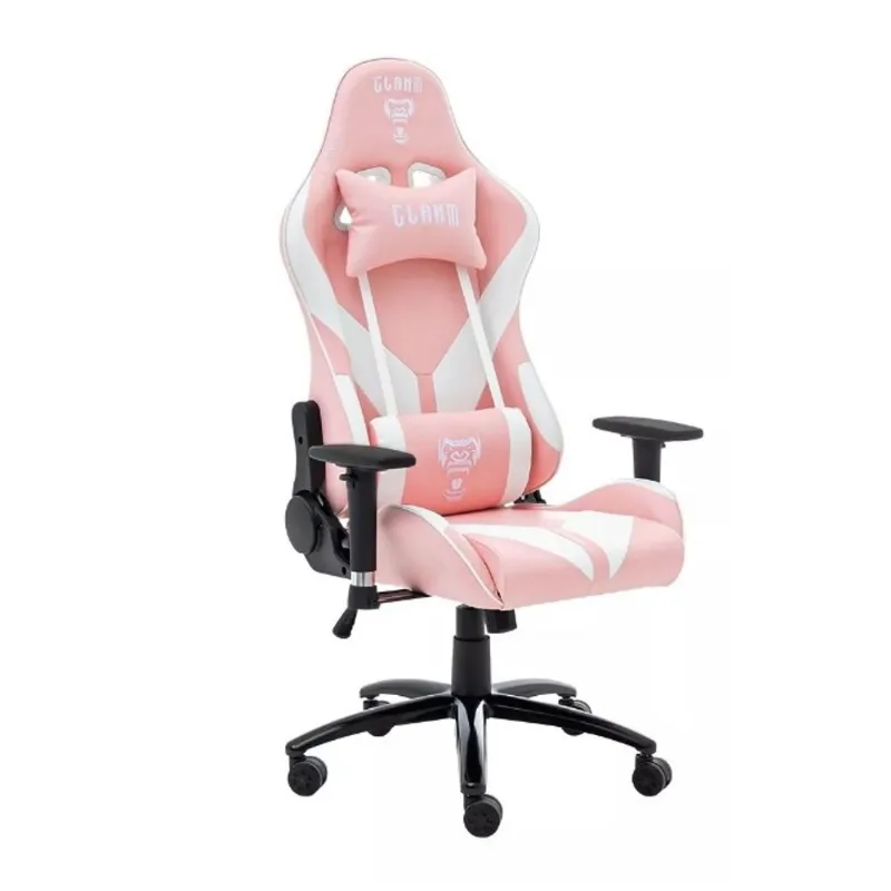 Cadeira Gamer Mount Rosa Branco CL-CM081 Clanm