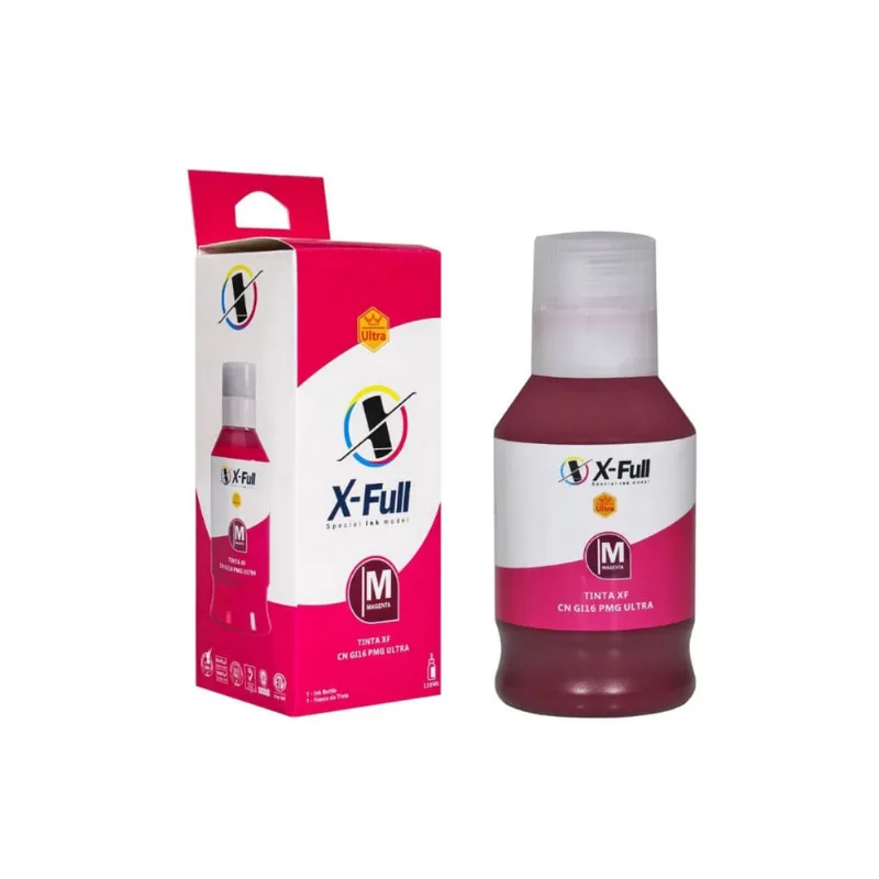 Tinta Pigmentada Canon GI-16 Gx6010 GX7010 135mL Magenta X-Full
