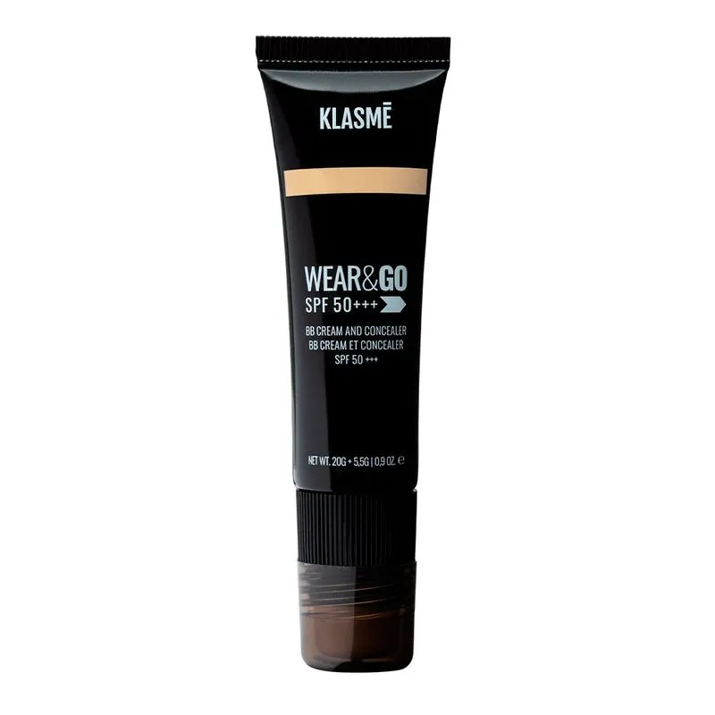 BB Cream Líquido 4 em 1 Klasmé Wear & Go FPS50 01