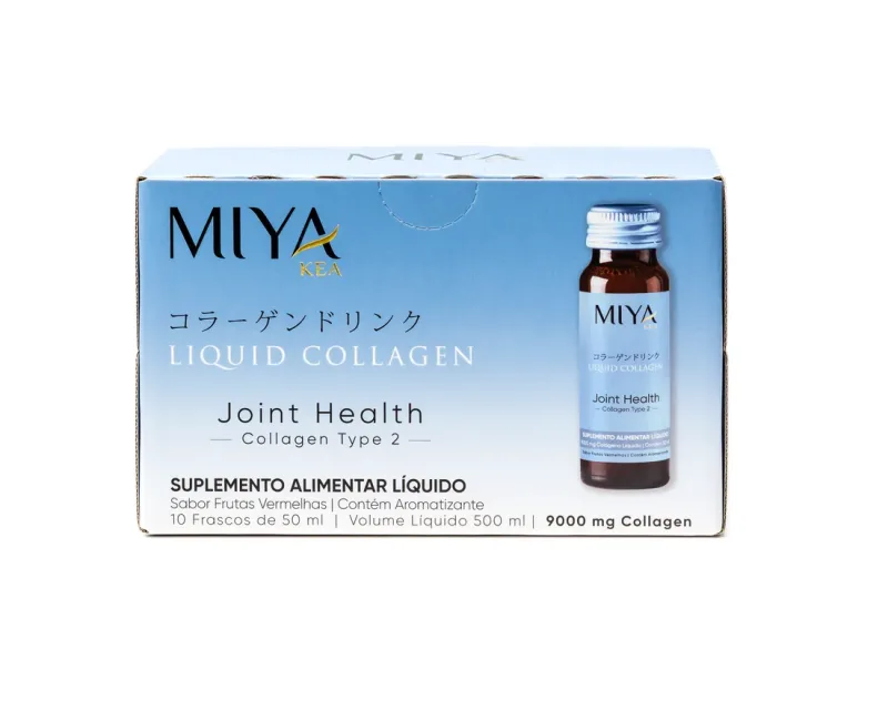 Colágeno Líquido Joint Health Caixa com 10 Frascos de 50 ml - Miya Kea