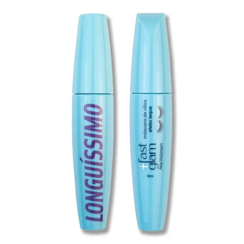 Máscara de Cílios Longuíssimo Fast Glam 10ml Klasmé - lojaparaisodarepublica