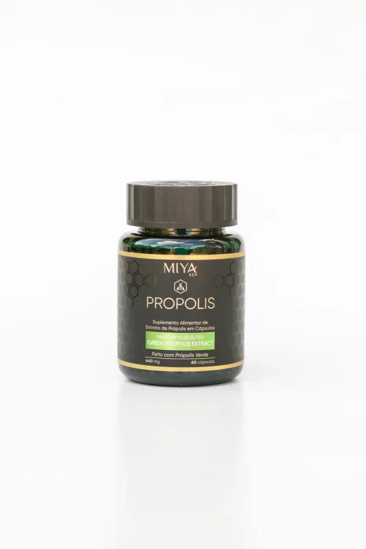 Própolis Verde 60 Cápsulas - Miya Kea