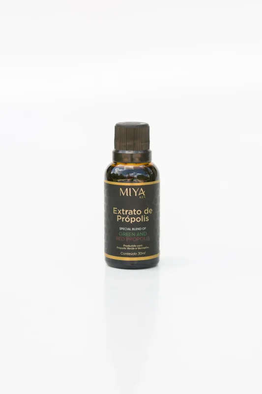 Extrato de Própolis Verde e Vermelho 30 ml - Miya Kea