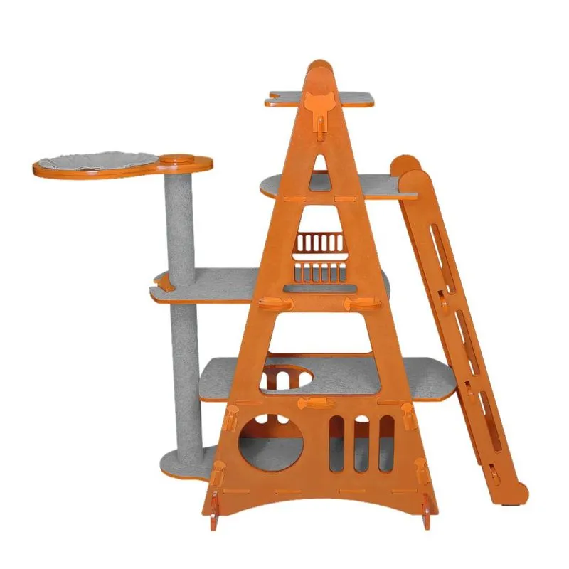 Torre Para Gatos De Encaixe - Natural
