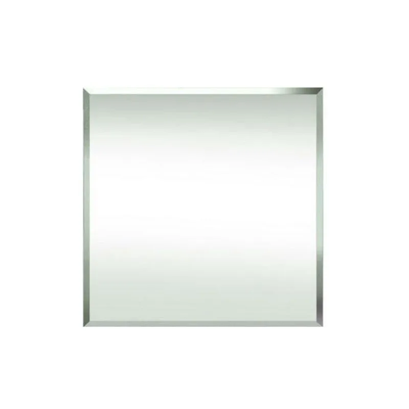 Espelho Decorativo Multiuso Bisotê Fita Dupla Face 50X50 Cm