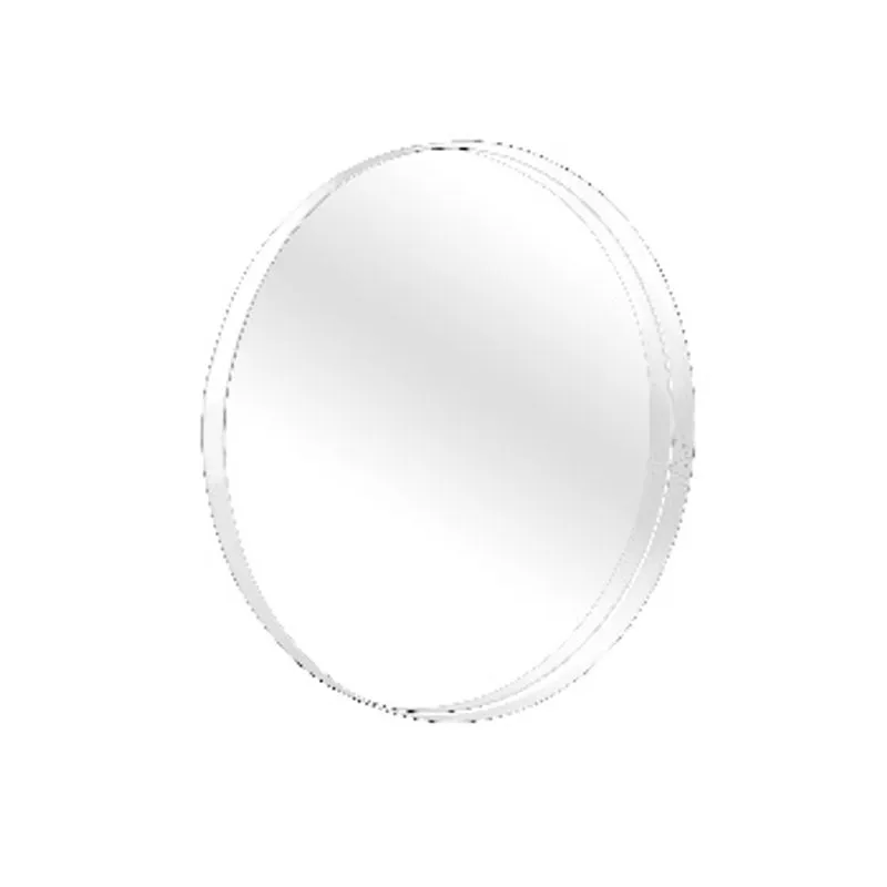 Espelho Decorativo Redondo Round Interno Preto 50cm E2g Design