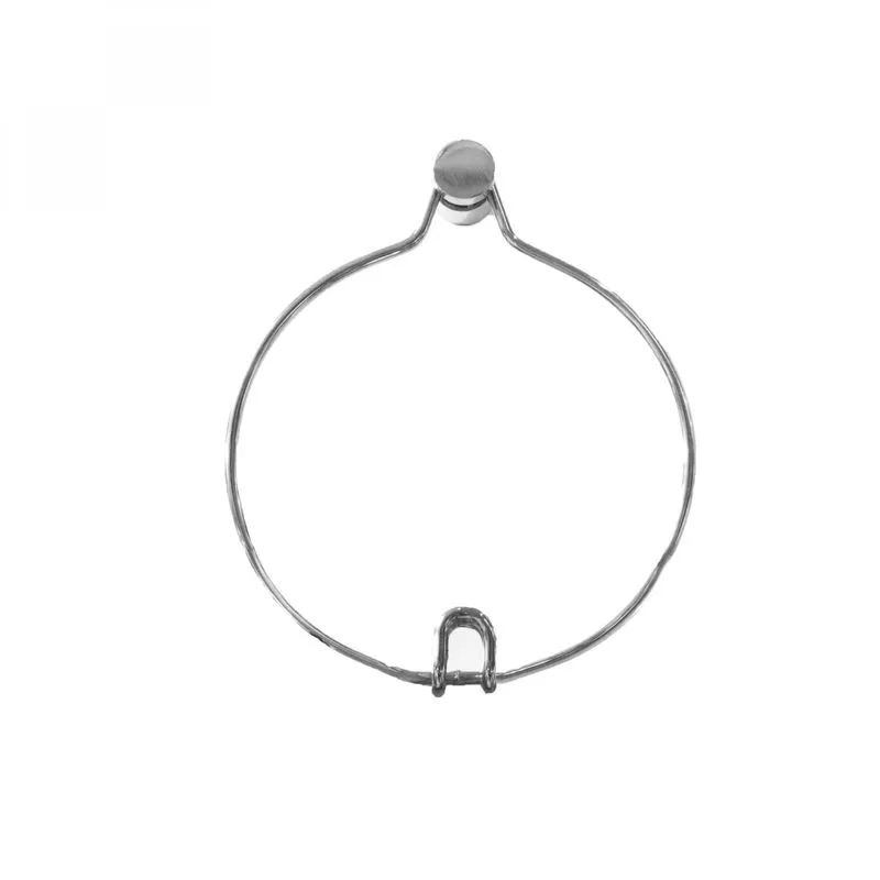 Pendurador Gancho Wire Minimals Cirle Cromado 13x15 Cm