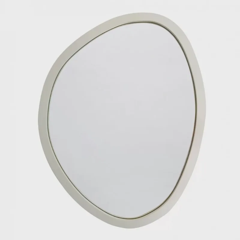 Espelho Decorativo Emoldurado Orgânico 58cm x 70cm E2G Design