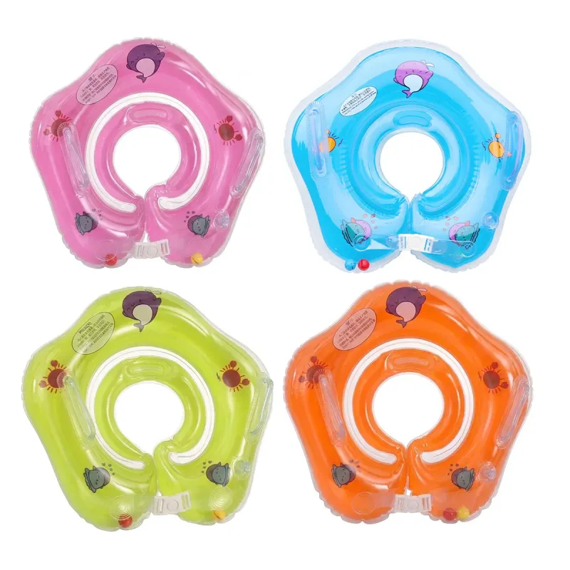 Boia Pescoço Infantil Bebe Flutuante Alça Nataçao Piscina Verao Calor Sol Dias Quentes Banheira Banho - Mundo Marine