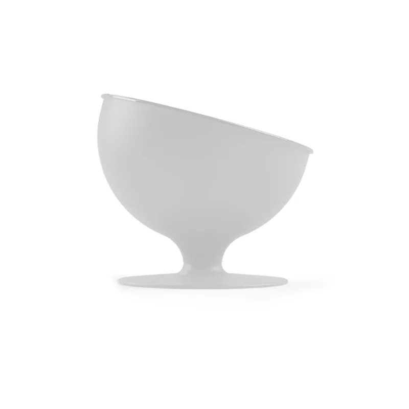 Taça Sobremesa de Plástico Branca New Plastic 1330