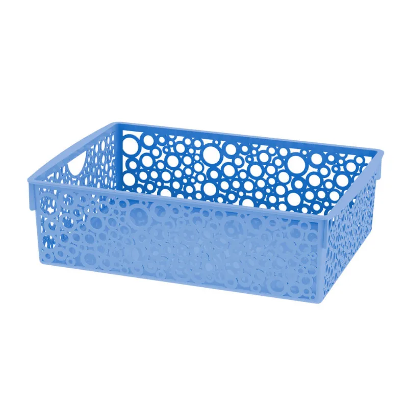 Caixa Organizadora New Plastic Azul