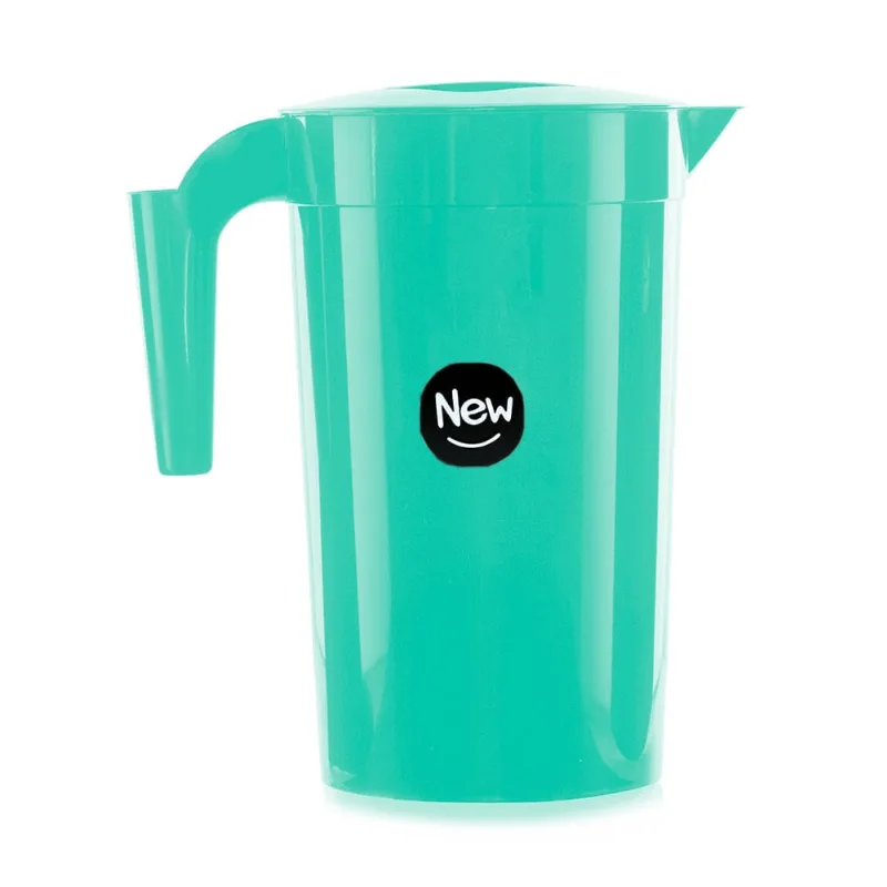 Jarra para Suco de Plástico Verde New Plastic 2,1l 20x14x23cm 1784