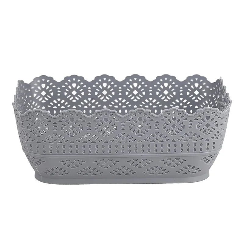 Cesta Telada Retangular de Plástico Fendi New Plastic 25x17,5x9,5cm 1770