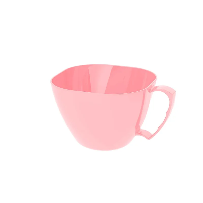 Tigela Consomê com Alça de Plástico Rose New Plastic 700ml 16x13x9cm 1807