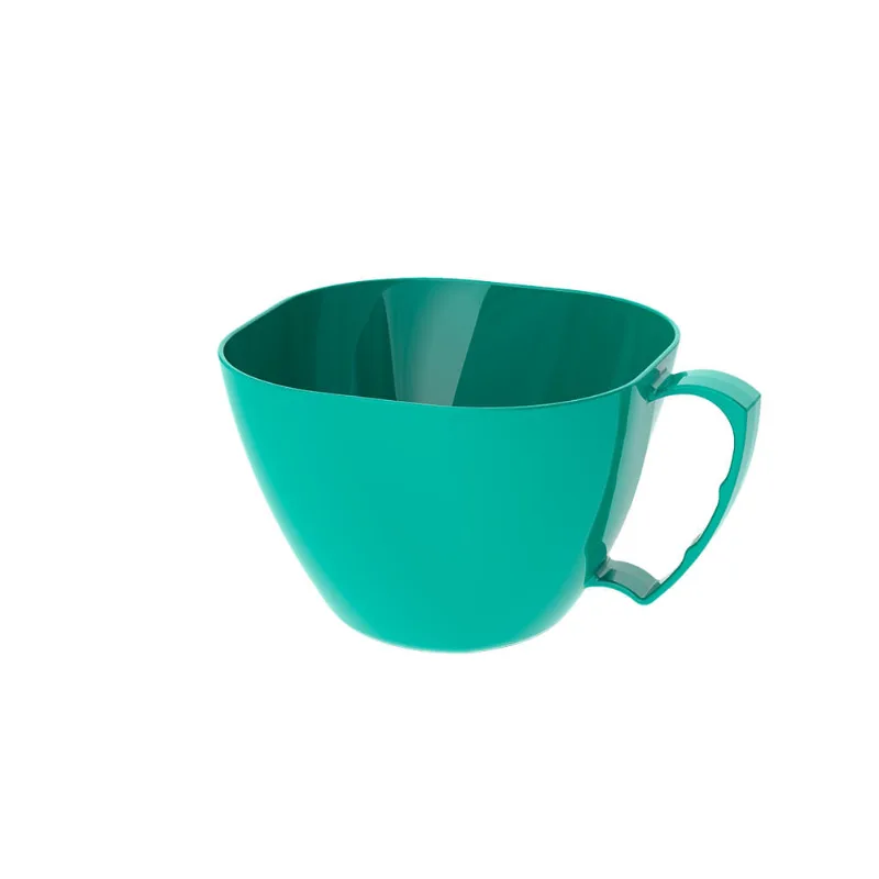 Tigela Consomê com Alça de Plástico Verde New Plastic 700ml 16x13x9cm 1808