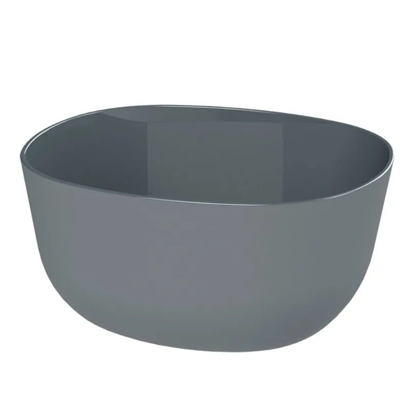Tigela Retangular de Plástico Fendi New Plastic 850ml 16x14x7,5cm 1818