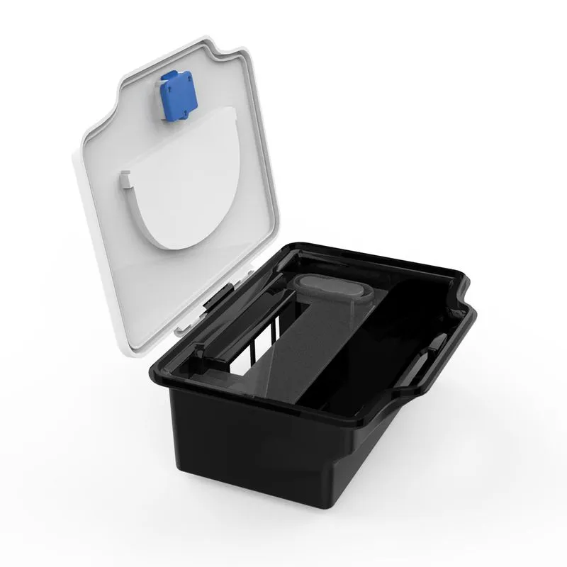 Tanque de Água para Smart Robô Aspirador Positivo Casa Inteligente - 200mL Água/380mL Poeira - Cor Preto
