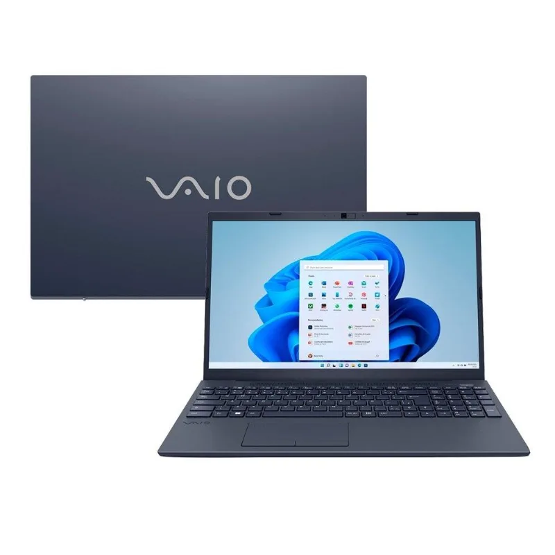 Notebook Vaio FE15, Tela de 15.6", Intel Core i5,512GB SSD, 8GB RAM, Windows 11, Cinza Grafite