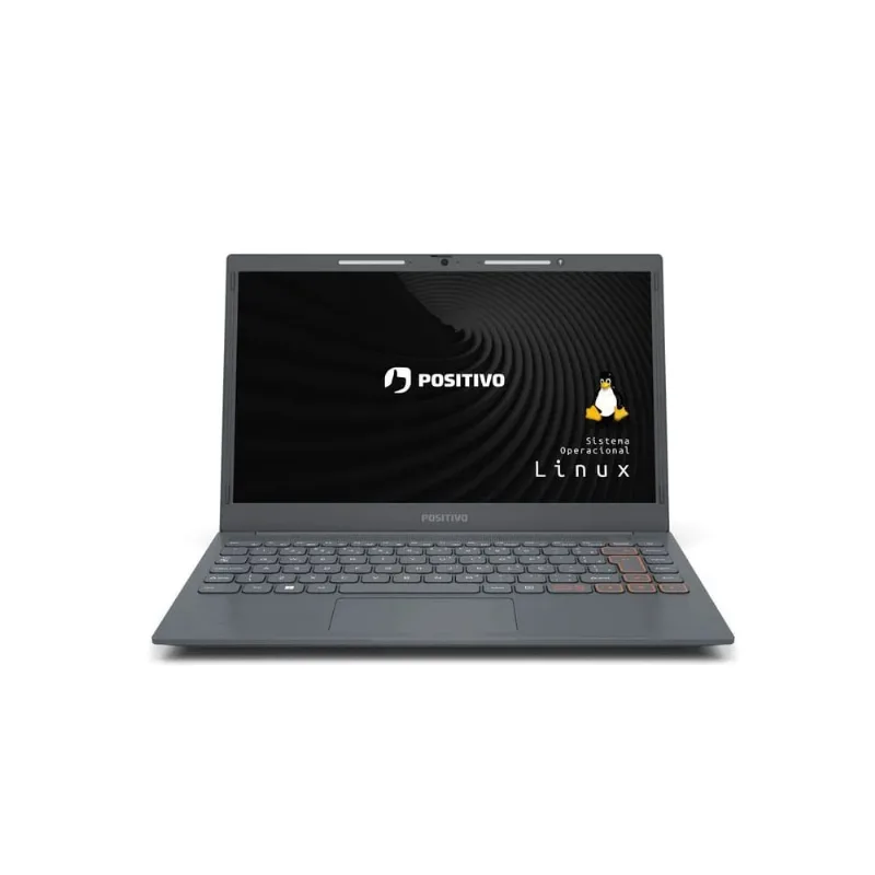 Notebook Positivo Vision C14 Celeron N4020 4GB ram DDR4 240GB ssd 14.1 Linux - Cinza