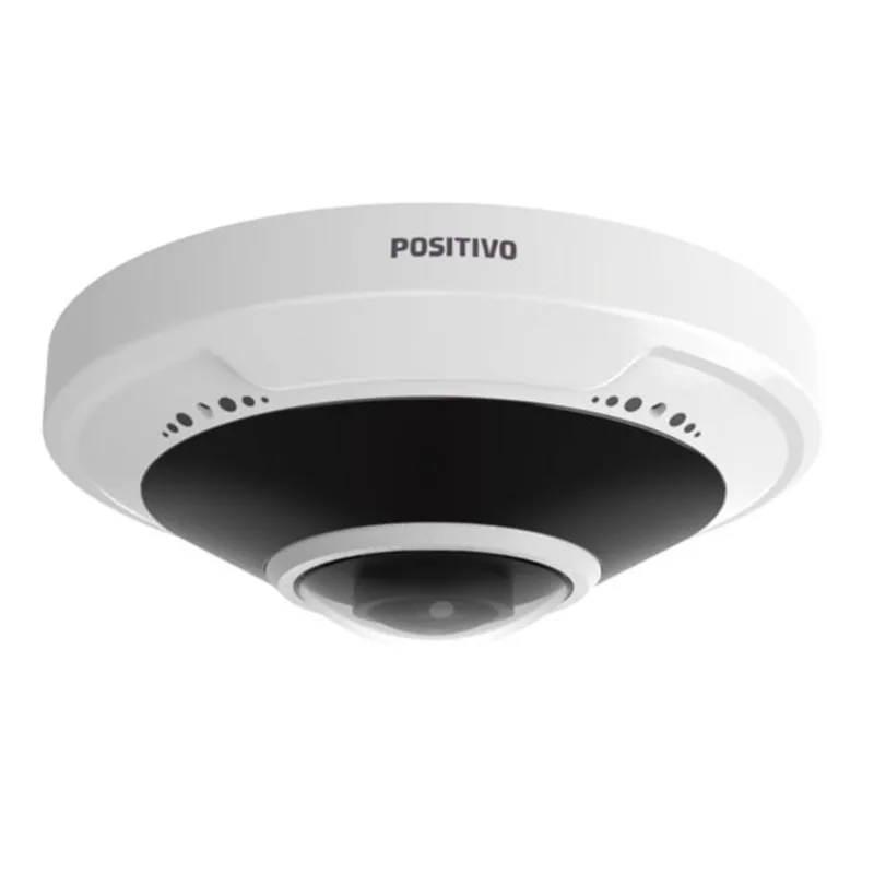 Camera positivo ip fisheye 5MP captacao de audio poe ia PST-CIP-F305-AIP ( pos- 20 )