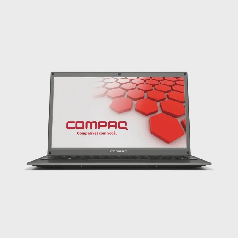 Notebook Compaq Presario 444 Intel Core i3- 6167U Linux 4GB 240GB ssd 14,1 LED HD - Cinza