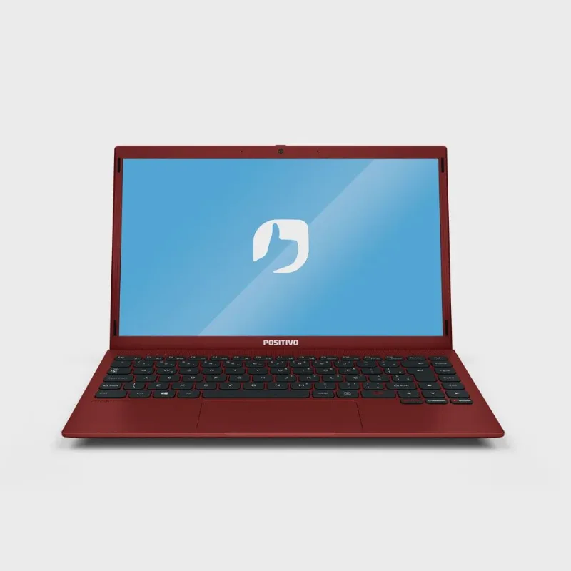 Notebook Positivo Motion Red Q4128CI-1 Intel Atom Quad Core Linux 4GB 128GB eMMC 14,1'' - vermelho