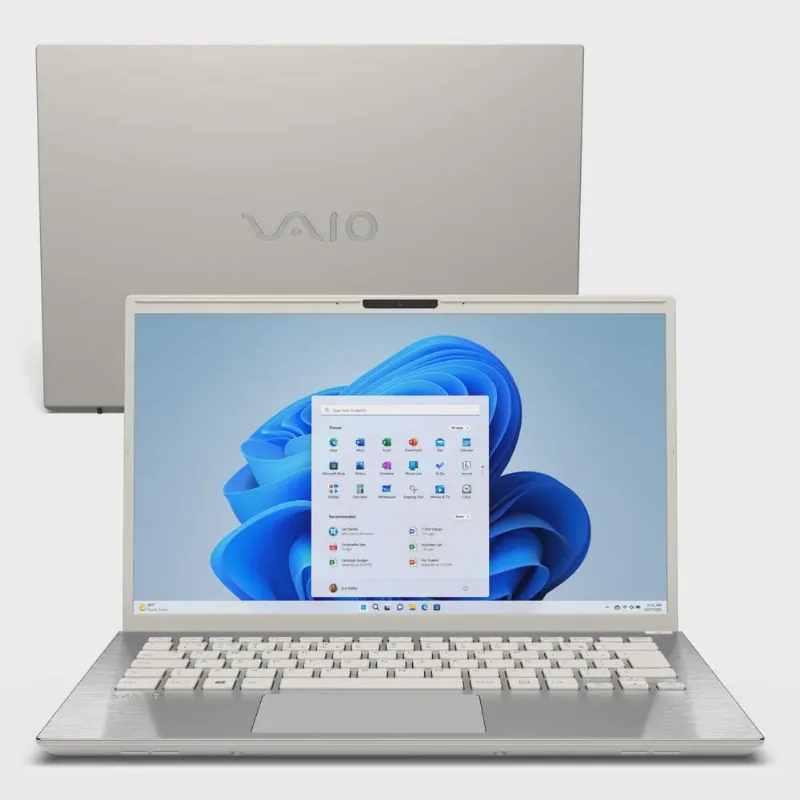 Notebook vaio F14 Intel Core i7-1255U Windows 11 Home 16GB ram 512GB ssd 14 Full HD Leitor Digital – Branco