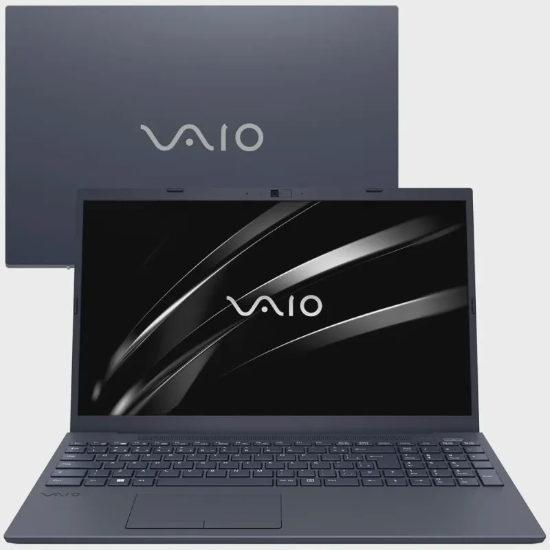 Notebook vaio FE15 Intel Core i7-1255U Linux 16GB ram 1TB ssd 15,6'' Full HD - Cinza Grafite
