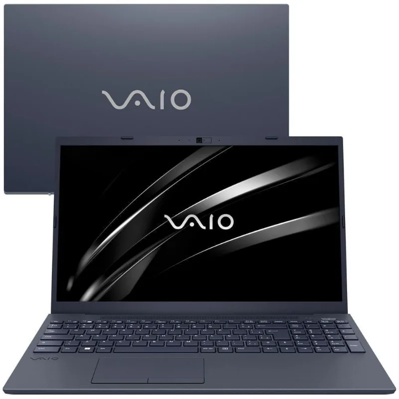 Notebook Vaio Fe15 Intel Core i7-1255U Linux 16GB ram 512GB ssd 15,6'' Full HD - Cinza Grafite