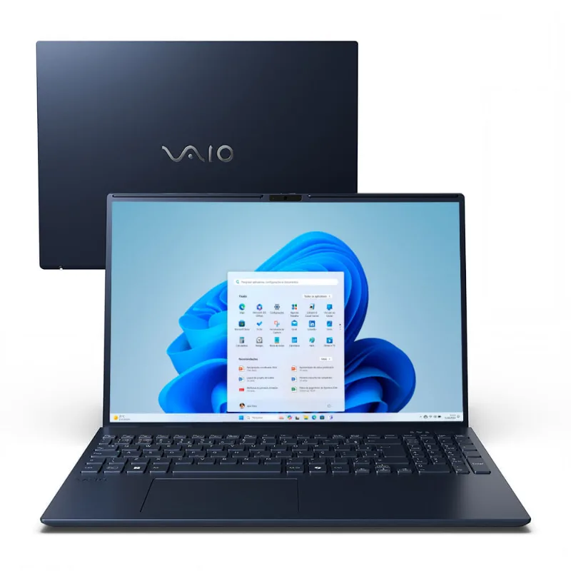Notebook VAIO FE16 Intel® Core™ i3-1315U Windows 11 Home 8GB RAM 256GB SSD 16" IPS WUXGA Antirreflexo - Cinza Grafite