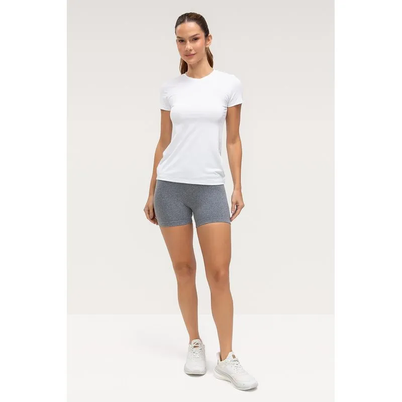 SHORTS HIGH COMPRESSION - ESSENTIALS 26 - MESCLA FORTE G/L