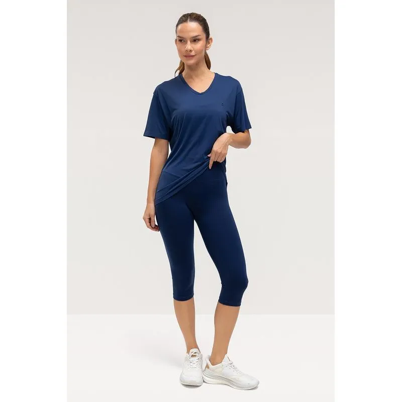 CALÇA CORSÁRIO HIGH COMPRESSION - ESSENTIALS 26 - MARINHO M